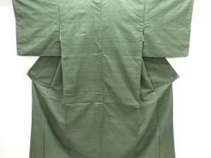 アンティーク　手織り節紬着物